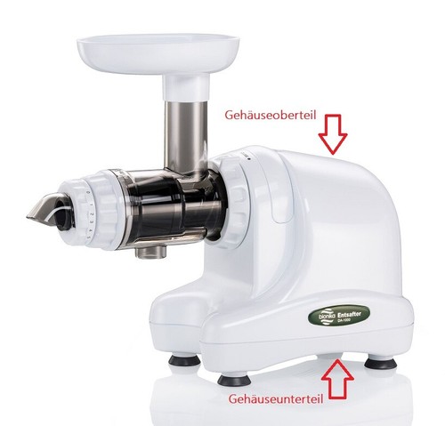 Gehäuseoberteil weiß für